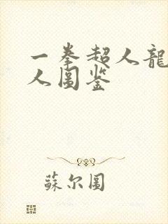 一拳超人龙级怪人图鉴