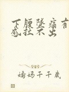 下腹坠痛有排便感拉不出