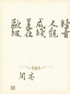 欧美成人精品三级在线观看