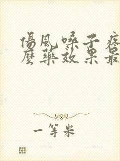 伤风嗓子疼吃什么药效果最好