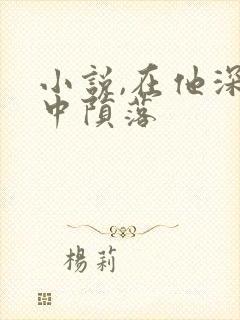 小说,在他深情中陨落