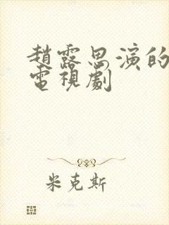 赵露思演的所有电视剧