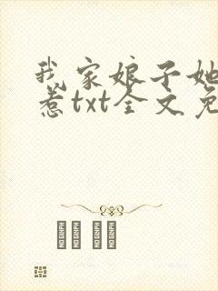 我家娘子她不好惹txt全文免费阅读