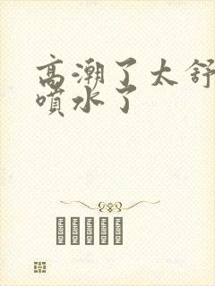 高潮了太舒服了喷水了