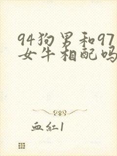94狗男和97女牛相配吗婚姻如何