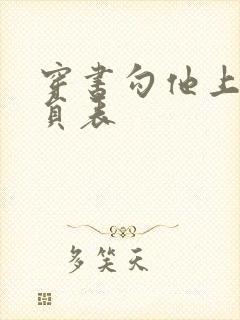 穿书勾他上位演员表