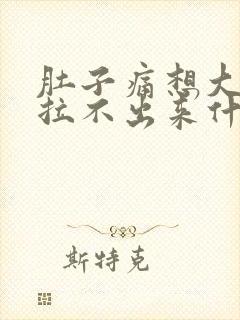 肚子痛想大便又拉不出来什么原因