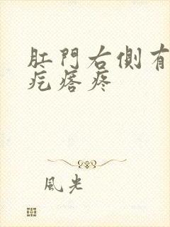 肛门右侧有个硬疙瘩疼封面