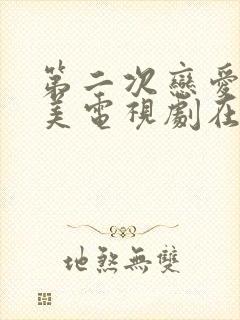 第二次恋爱才完美电视剧在线播放