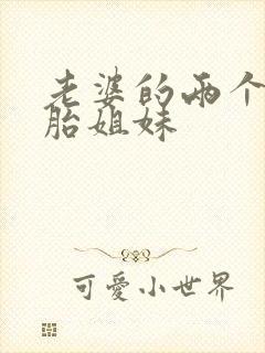 老婆的两个双胞胎姐妹封面