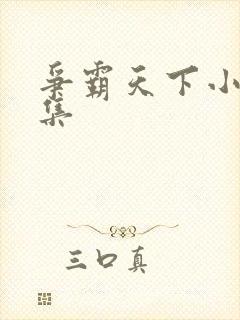 争霸天下小说全集