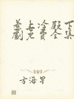 惹上冷殿下电视剧免费全集