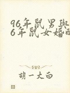 96年鼠男与96年鼠女婚配封面