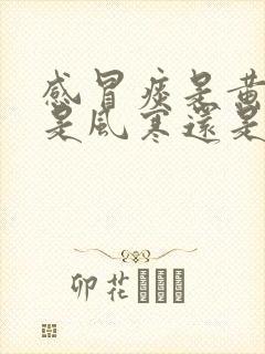 感冒痰是黄色的是风寒还是风热