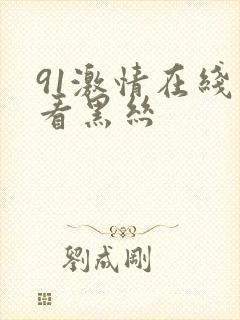 91激情在线观看黑丝