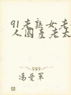 91老熟女老女人国产老太pp