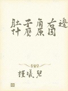 肚子角右边痛是什么原因