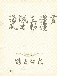 海贼王漫画连载风之动漫