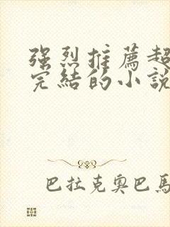 强烈推荐超好看完结的小说