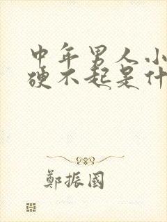 中年男人小弟弟硬不起是什么原因封面