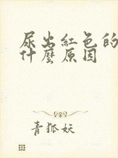 尿出红色的尿是什么原因封面