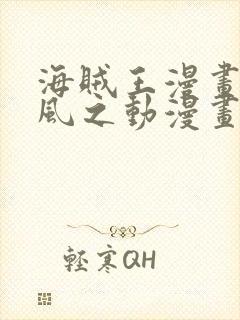 海贼王漫画连载风之动漫画