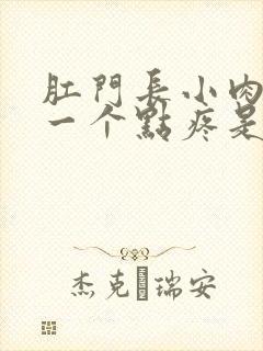 肛门长小肉球有一个点疼是怎么回事