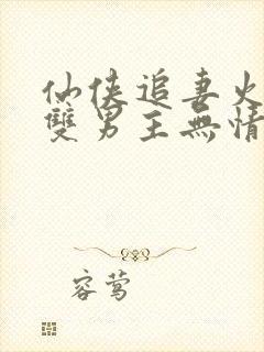 仙侠追妻火葬场双男主无情道