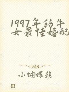 1997年的牛女最佳婚配属相