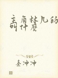 主角林凡的小说叫什么