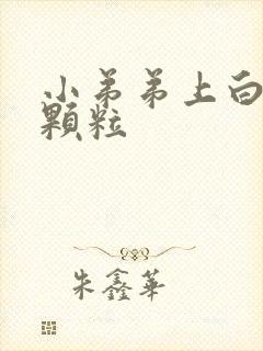 小弟弟上白色小颗粒封面