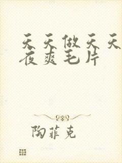 天天做天天爱夜夜爽毛片