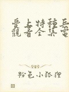 爱上特种兵免费观看全集电视剧封面