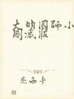 大明国师小说无删减版