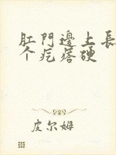 肛门边上长了一个疙瘩硬