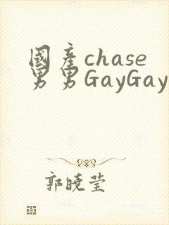 国产chase男男GayGay