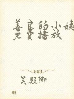 善良的小姨在线免费播放封面