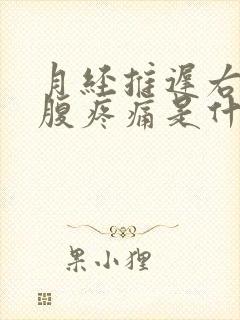 月经推迟右侧小腹疼痛是什么原因