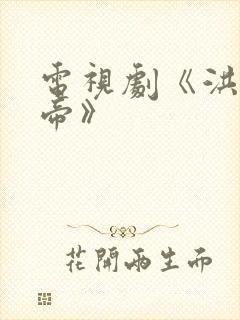 电视剧《洪武大帝》