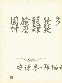 圆脸头发多适合什么短发