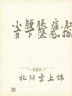 小腹胀痛,肛门有下坠感总想大便怎么办