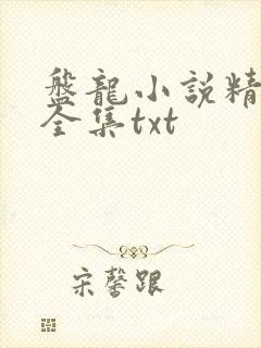 盘龙小说精校版全集txt