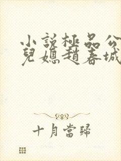 小说极品公公俏儿媳赵春城和苏媚