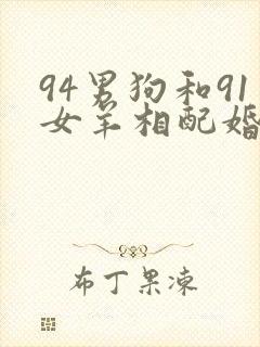 94男狗和91女羊相配婚姻如何