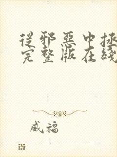 从邪恶中拯救我完整版在线高清观看