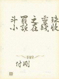 斗罗之灵珠神剑小说在线收听