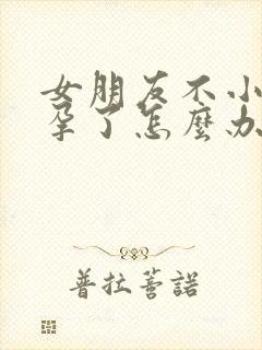 女朋友不小心怀孕了怎么办