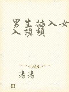 男生插入女生后入视频