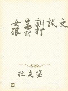 女生训诫文(超狠罚打封面
