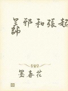 吴邪和张起灵谁帅